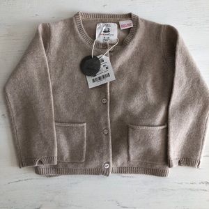 100% cashmere Zara sweater/cardigan